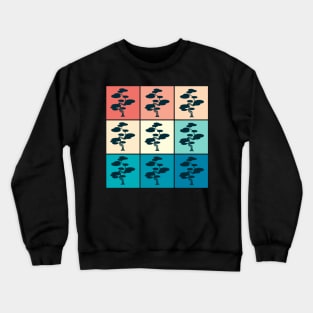 Japanese Pop Art Japan Bonsai Tree Retro style 422 Crewneck Sweatshirt